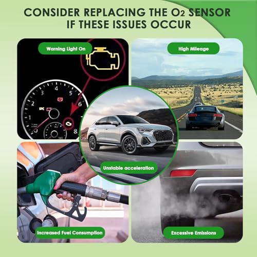 PUAMRPTS O2 Oxygen Sensor Compatible with Chevy, GMC, Cadillac Vehicles - Caprice 2012-2017, Acadia 2012-2016, XTS 2013-2019, Enclave - Downstream & Upstream, Replace# 250-24773, 2-PC Set - Image 4