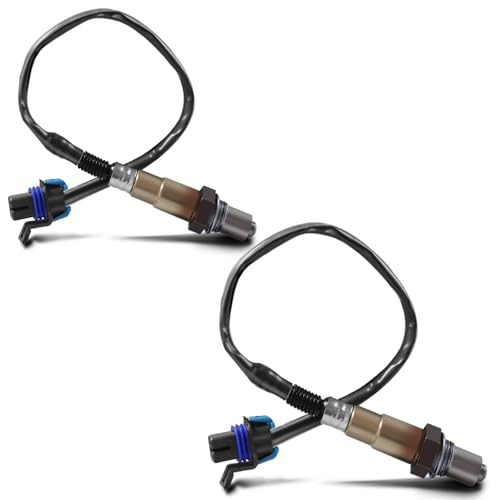 PUAMRPTS O2 Oxygen Sensor Compatible with Chevy, GMC, Cadillac Vehicles - Caprice 2012-2017, Acadia 2012-2016, XTS 2013-2019, Enclave - Downstream & Upstream, Replace# 250-24773, 2-PC Set - Image 1