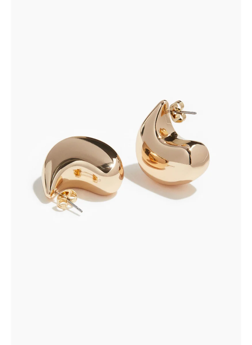 اتش اند ام Chunky Dome Earrings