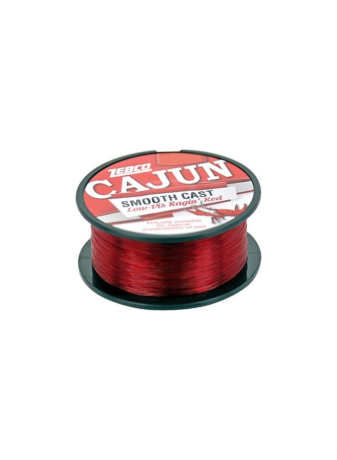 Zebco Cajun Line Smooth Cast Fishing Line, Low Vis Ragin' Red 110 yds - Image 3