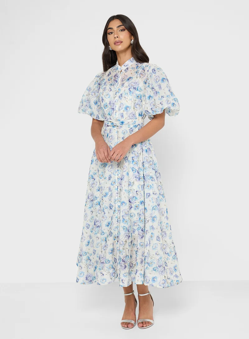 ELLA Floral Print Dress