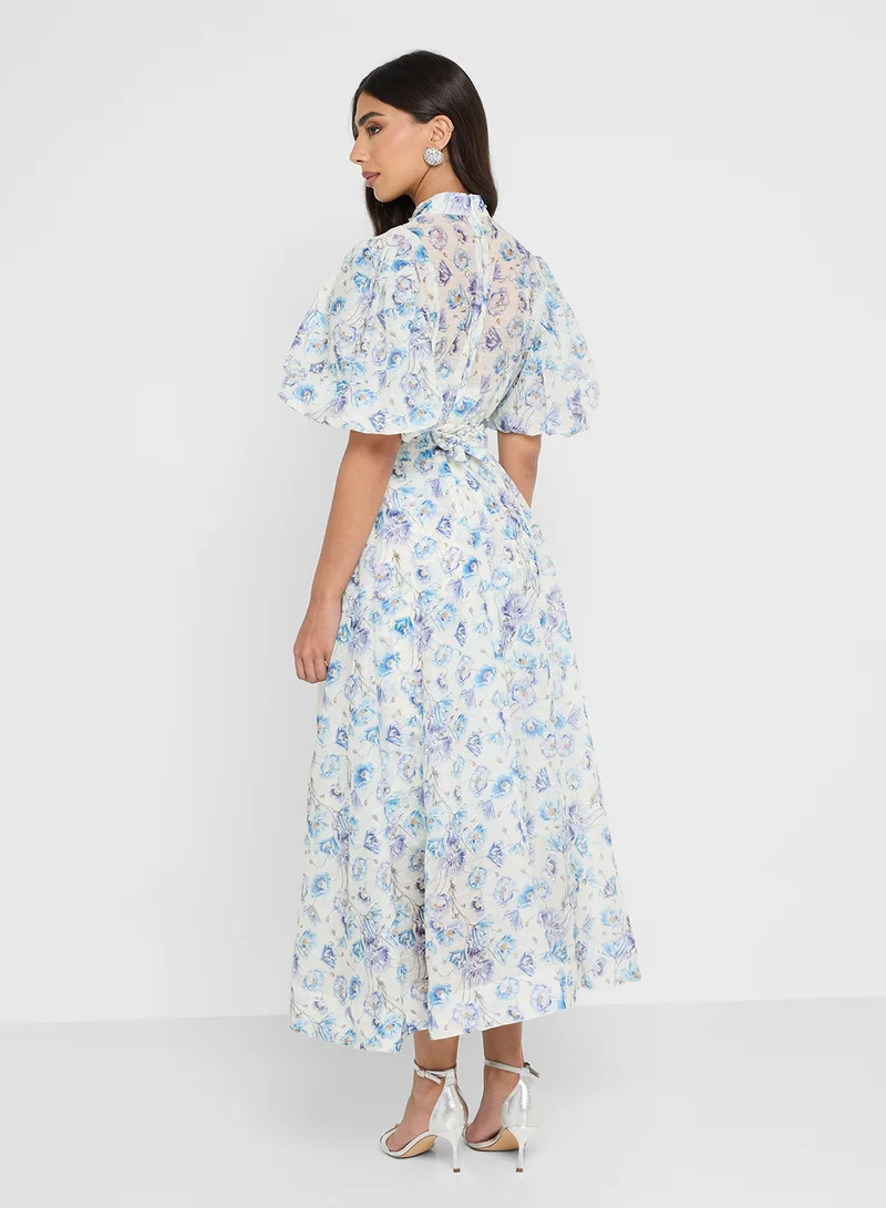 ELLA Floral Print Dress