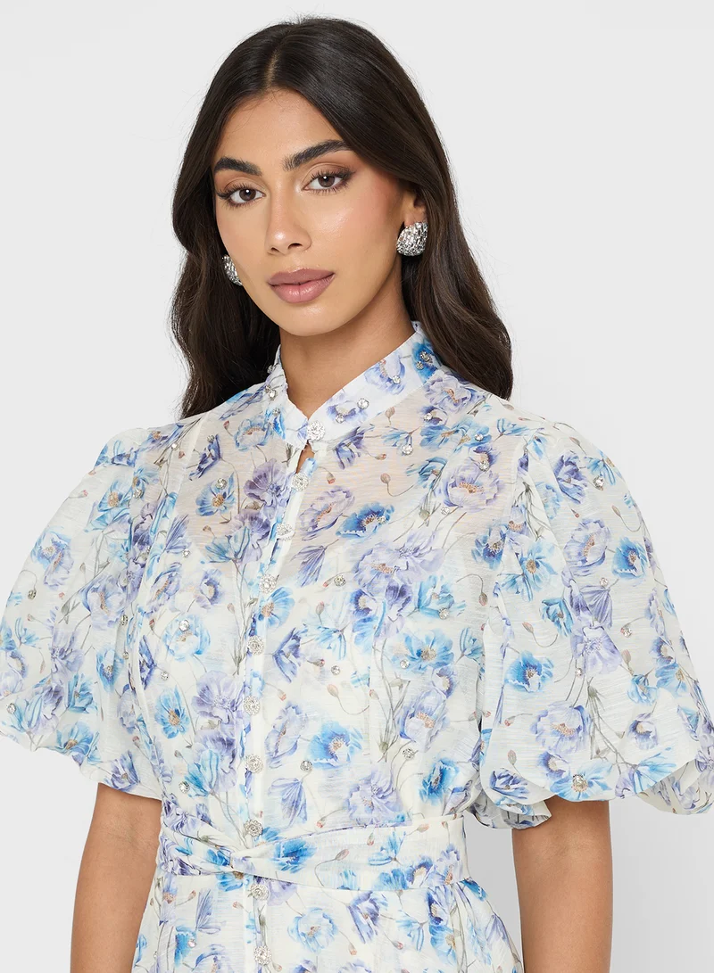 ELLA Floral Print Dress