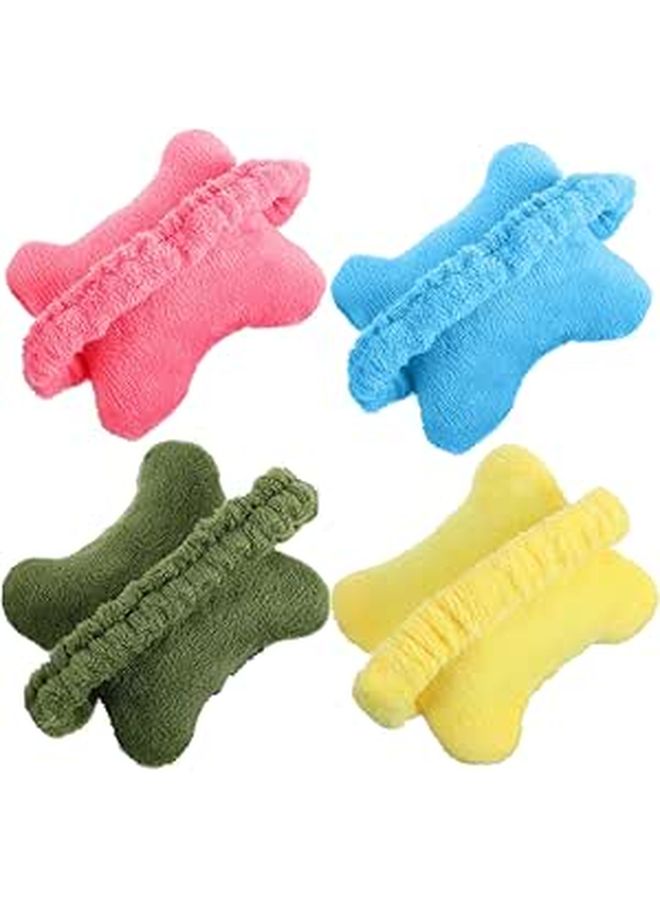 Ergonomic Mouse Wrist Rest Pads Set Small Size Soft Memory Foam 4 Pcs Multi Color - Image 1