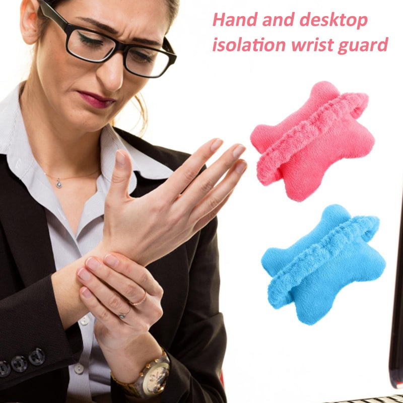 Ergonomic Mouse Wrist Rest Pads Set Small Size Soft Memory Foam 4 Pcs Multi Color - Image 5