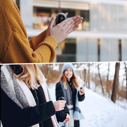 coldSky Hand Warmers Rechargeable 2 Pack, Magnetic Electric Hand Warmer with Digital Display, Reusable Handwarmers Heat Up to 140℉, Portable Pocket Heater Warm Gift for Outdoors, Camping, Hunting - Image 5