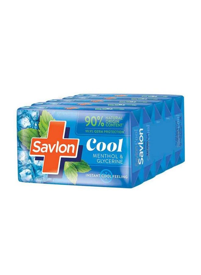 Savlon Cool Soap Menthol & Glycerin 125G (Pack Of 5) - Image 1