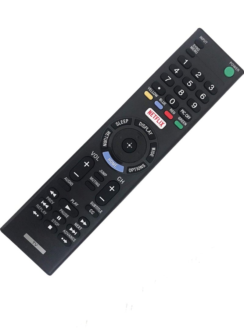 BOMAZ Replacement Remote Controller use for Sony KDL-55W650D KDL-55W800C XBR-55X855C LED HDTV Smart TV (2016) - Image 3