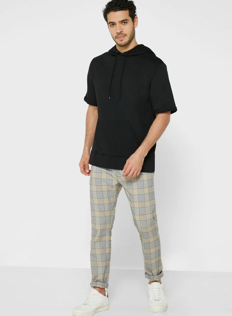 Seventy Five Basics Short Sleeve Hoodie