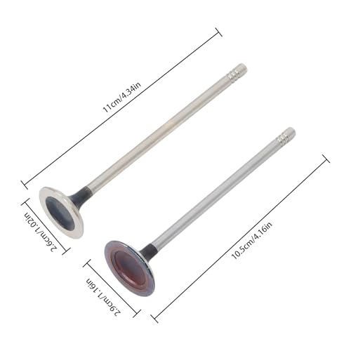 WFLNHB 16pcs Intake and Air Out Engine Valves Kit Replacement for Mini Cooper R56 R60 Base Hatchback 20072016 11347533884 11347533885 - Image 3