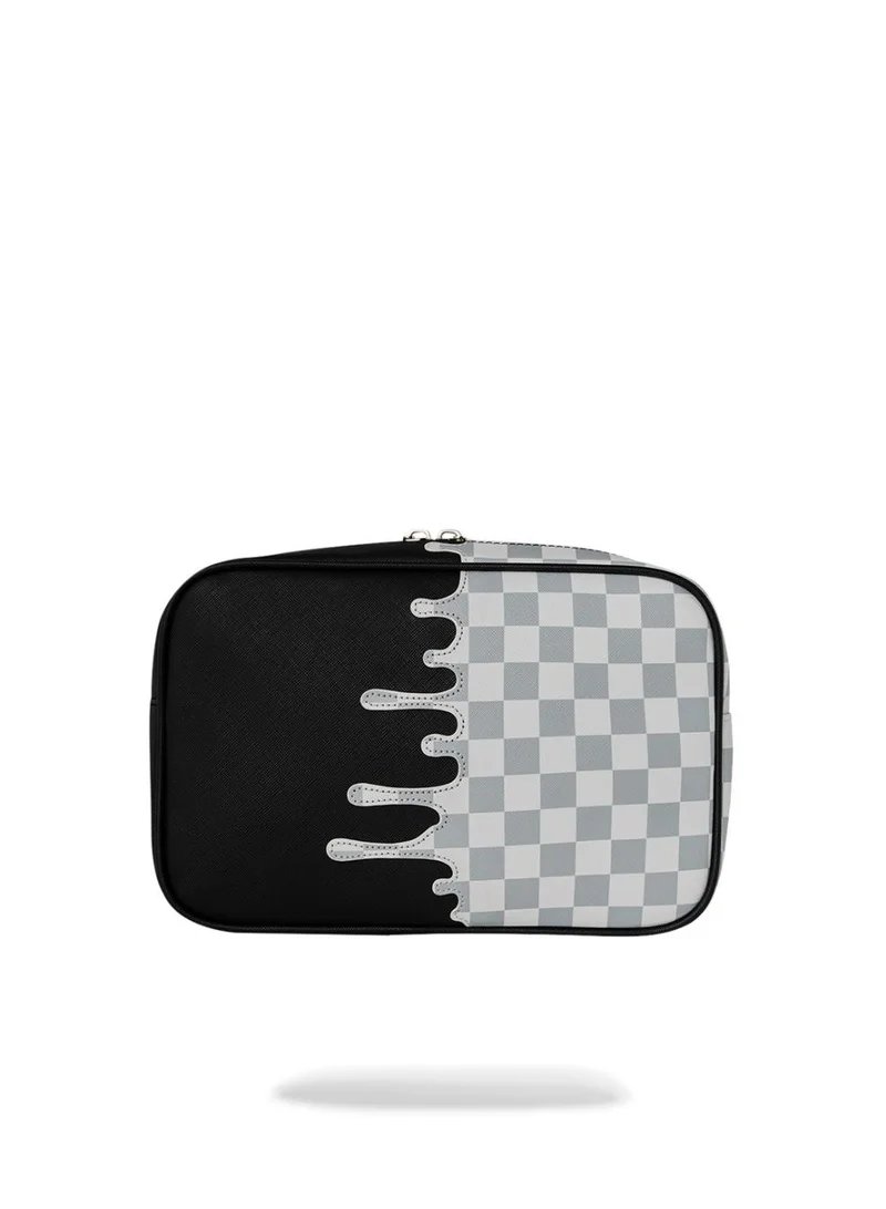 SPRAYGROUND  CREAM CHECK SIDE DRIP TOILETRY BRICK  | Best Price UAE