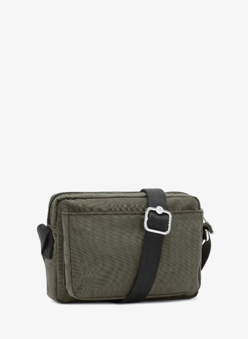 kipling Small Crossbody Female Green Moss Abanu - Image 2