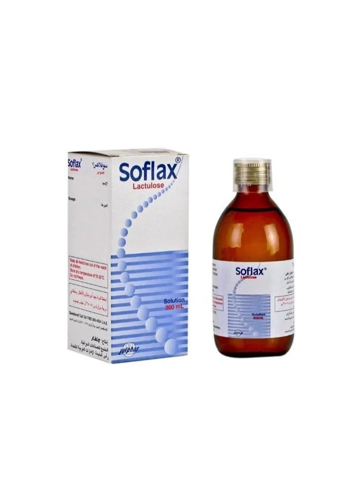 Julphar - Julphar Soflax Lactulose Solution 300ML - Image 1