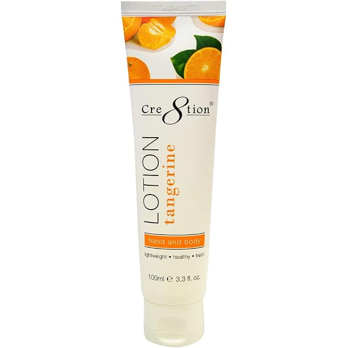Spa Hand & Body Lotion Nourishing Skin Lotion Moisturizer From Dryness and Flaking 100 ml/fl. 3.3 oz (Tangerine)
