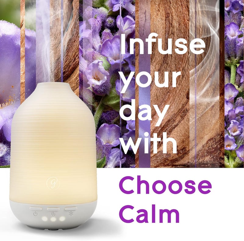Glade Aromatherapy Diffuser & Essential Oil, Air Freshener for Home, Choose Calm Scent with Notes of Lavender & Sandalwood, 0.56 Fl Oz - Image 4