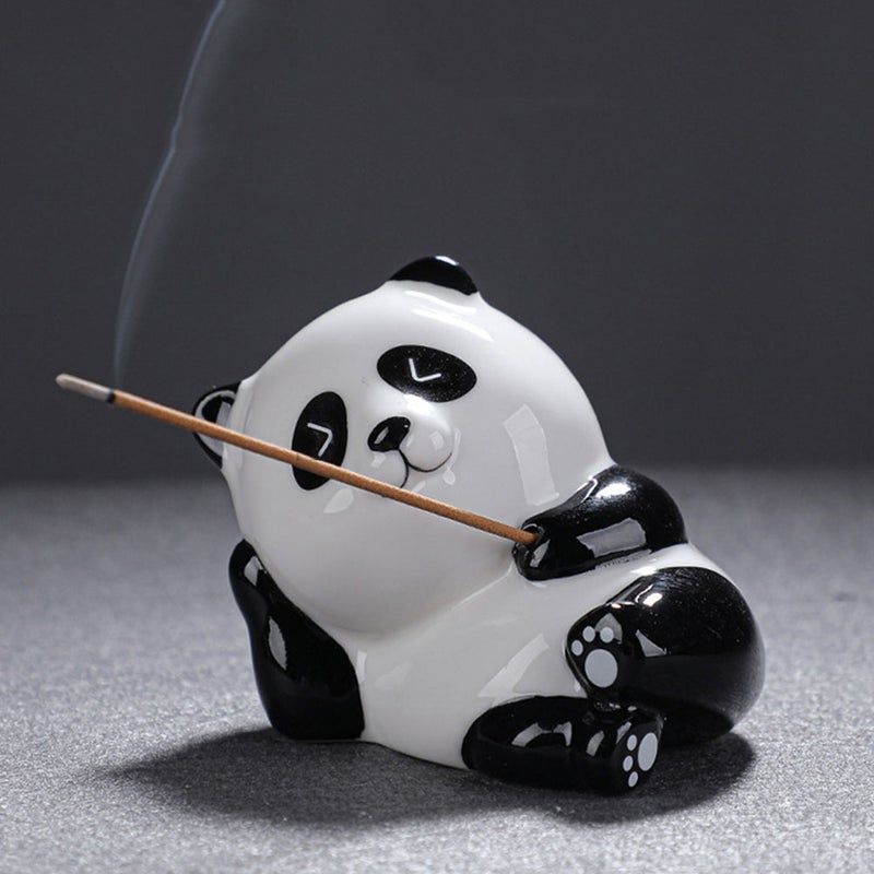 2pcs Cartoon Panda Incense Holder Household Incense Holder Craft Incense Stick Stand - Image 5
