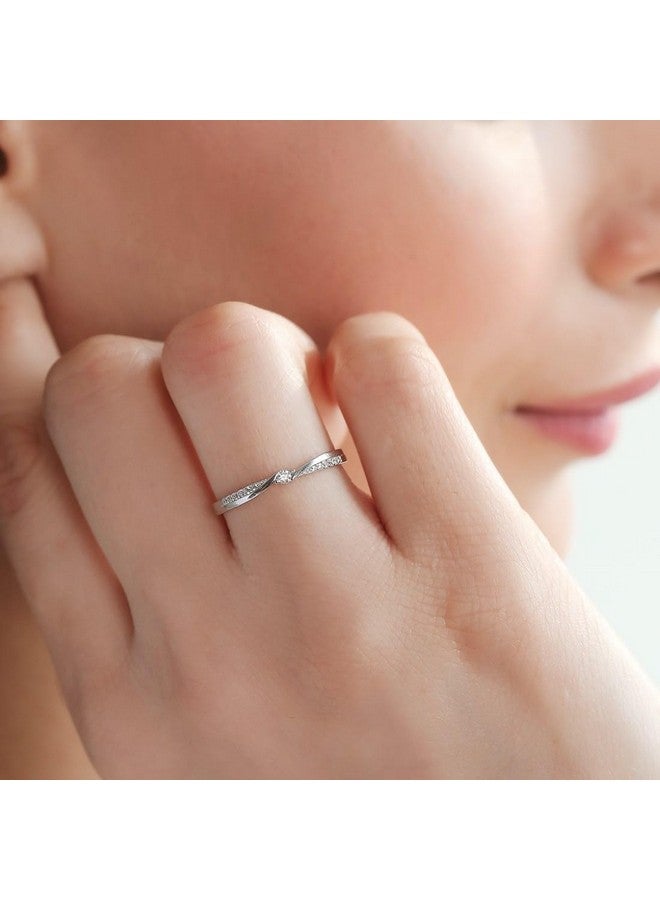 ZAVYA 925 Sterling Silver Ring with Rhodium plating| With certificate of Authenticity and 925 Hallmark| RNG-40108 - Image 3