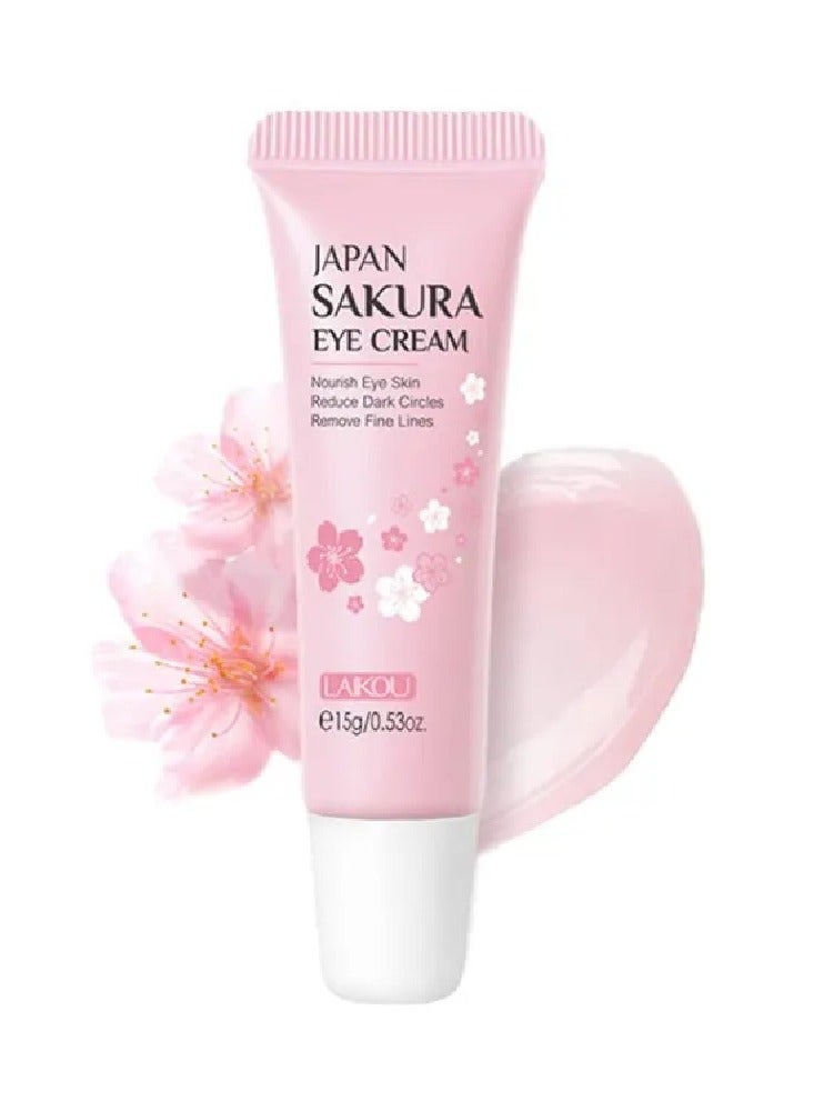 لايكو كريم العين الياباني ساكورا - إزالة الهالات السوداء والخطوط الدقيقة للعين - 15 جرام - Image 2