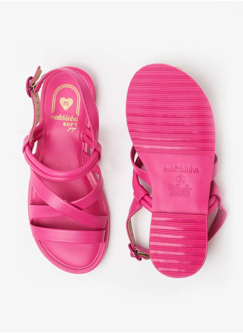 MOLEKINHA Kids Emmy Back Strap Sandals