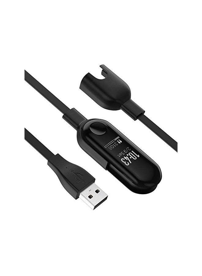 Zaboon - Charger Cable For Mi Band 3 Usb Charging Xiaomi 3 Smartwatch 2 Pack - Image 1
