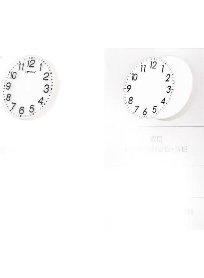 Compas Wall Clock Living Room Quartz Clock Wall-mounted New Model Clock 3588a Calendar Black 35cm - Image 2