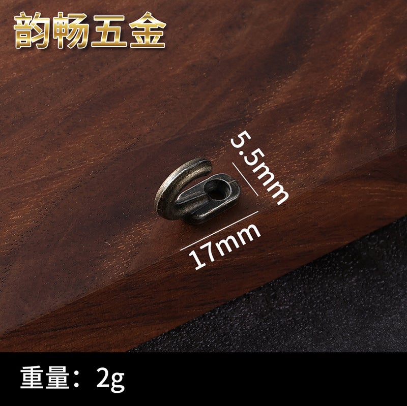 general Zinc Alloy Single Coat Hook Antique Style Wall Mount for Clothes Scarves - Image 1