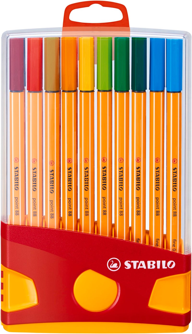STABILO Fineliner point 88 - ColorParade - Pack of 20 Assorted Colors with Hanging Loop - Image 2