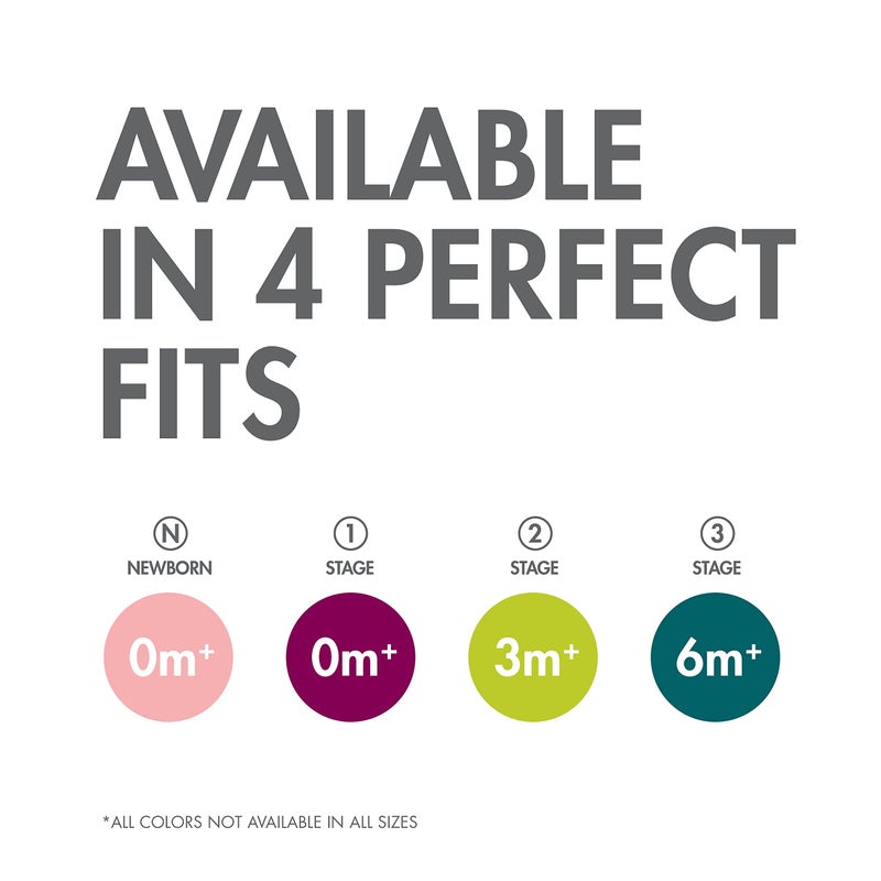 Boon Jewl Silicone Orthodontic Pacifier - Baby Pacifier with Soothing Gem Shaped Nipple - Comfortable Newborn Pacifiers Support Natural Oral Muscular Development - Pink - 2 Count - 0+ Months - Image 2