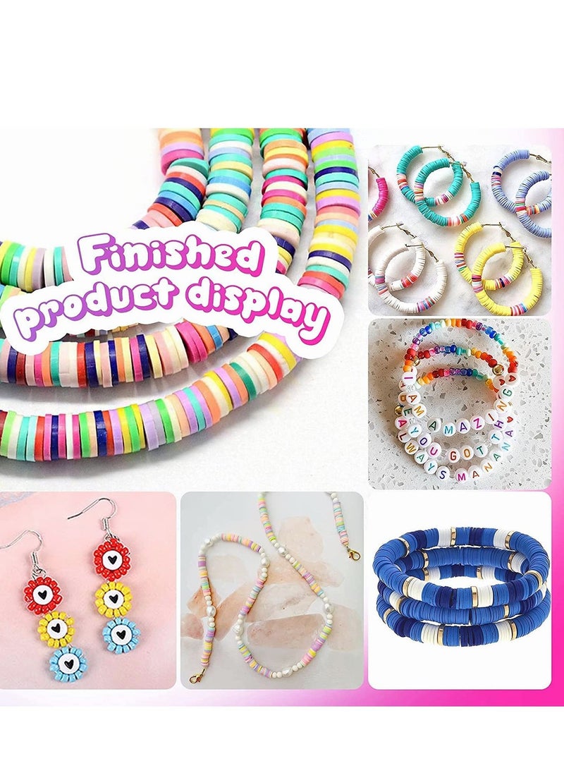25000 Pcs Clay And Alphabet Beads Jewellery Making DIY Bracelet Craft Kit