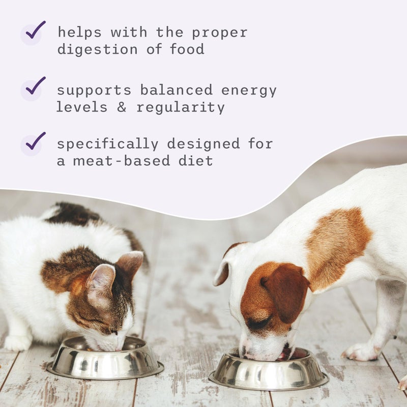 Dr. Mercola Bark & Whiskers Digestive Enzymes Meat-Based Diet for Dogs & Cats, 2.6 oz. (75 g), Promotes Protein & Fat Breakdown, Vet Formulated, Dr. Mercola - Image 5