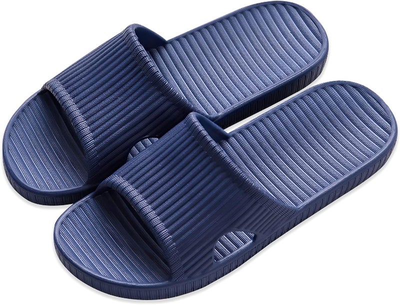 VIDSID Shower Slippers Dry Quickly Bath Slippers Womens Non Slip Indoor Home Bedroom - Image 1