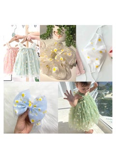 Tulle Rolls Daisy Fabric Ribbon Spool Floral Tulle for Gift Wrapping Tutu Skirts Wedding Decoration DIY Soft Fancy Tulle - pzsku/Z7F5981EE1329C03F2E59Z/45/_/1719340401/4a64fad2-9b6d-41d8-b463-6085676a26be