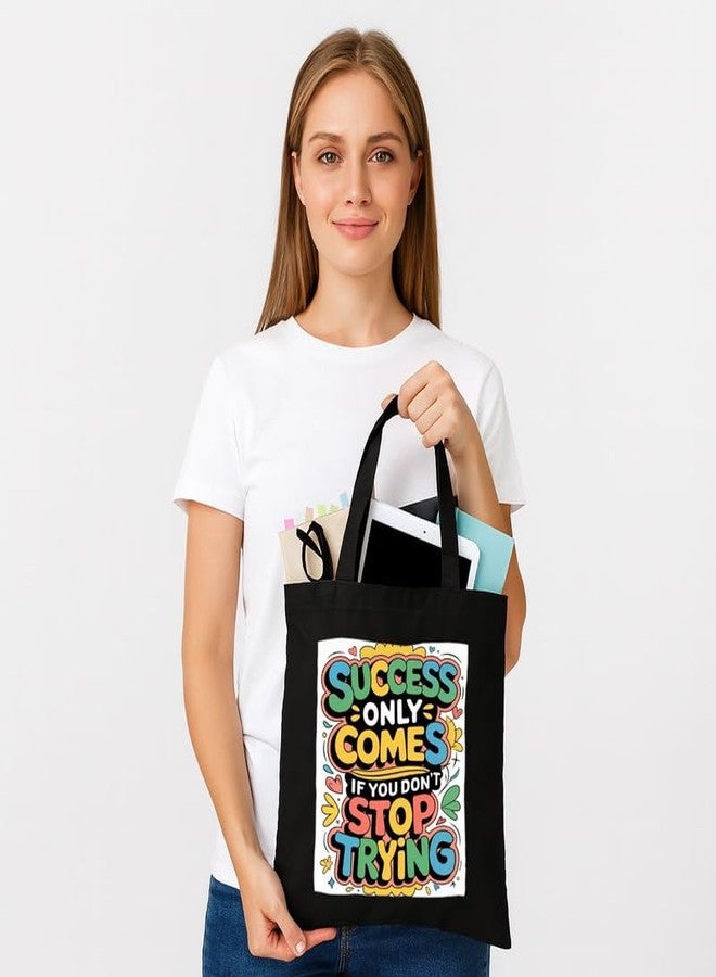 PrintingZone Printed Tote Bag For Women| Ladies Canvas Tote Bag with Art Print - Image 4