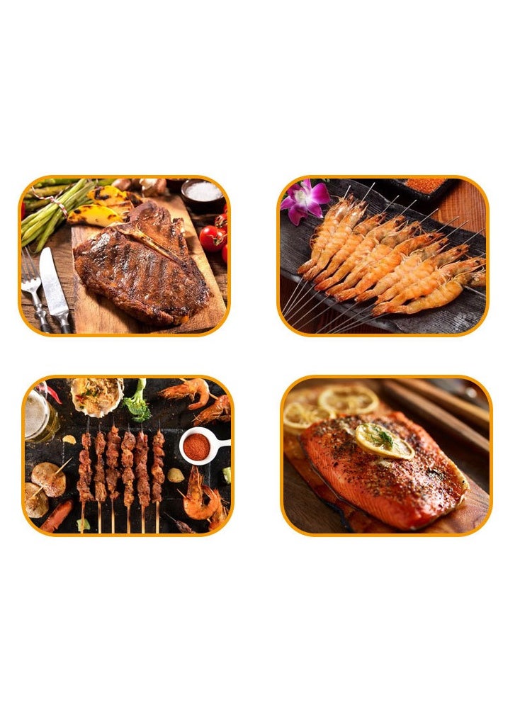 sokany - Electric Grill & Panini Press,Grill Maker,Non-Stick Plates, Indicator Light, Cool Touch Handle, for Toasted Sandwiches, Kebabs, Steak, Meat, 2000W,SK-204 - Image 1