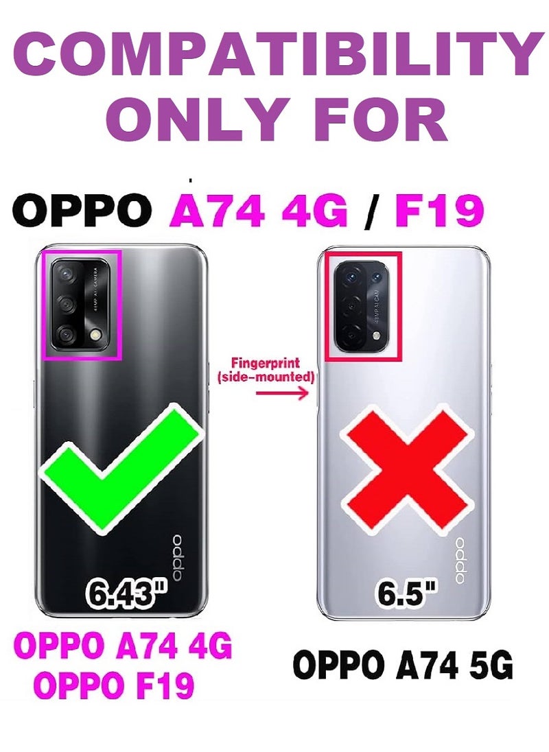 we3 Tempered Glass Screen Protector Anti-Spy Privacy Designed For Oppo A74 4G Full Screen Coverage And Bubble Free  - Image 3