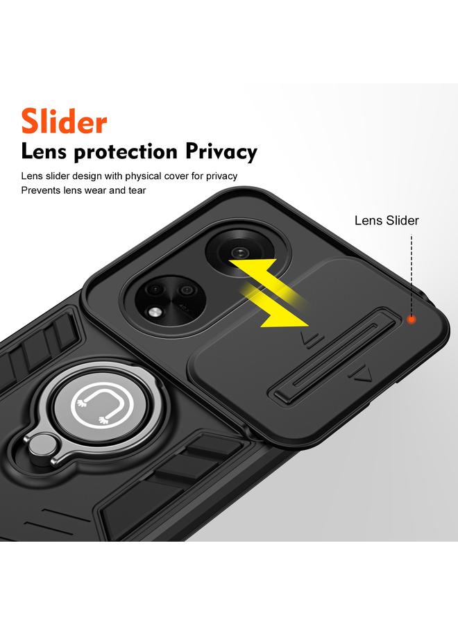 إيروريكس جراب لهاتف OPPO A98 مزود بحلقة تثبيت مزودة بكاميرا - Image 3