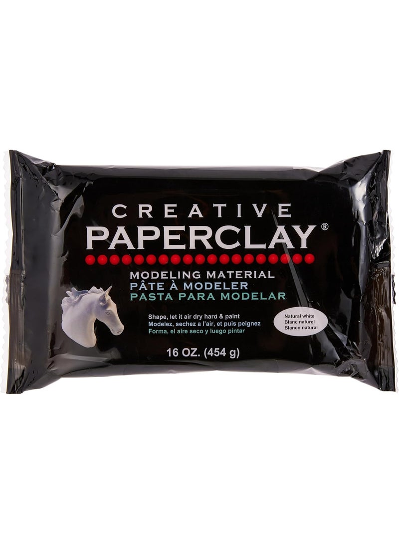 Creative Paperclay Modeling Material/Compound Natural White 454 G - Image 1
