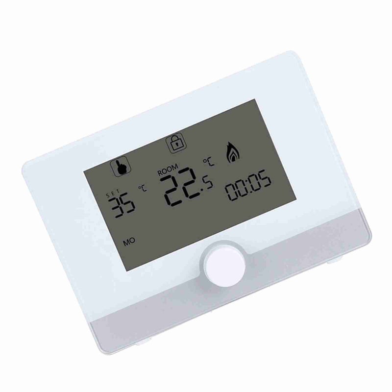 Programmable Thermostat Temperature Controller for Wall hung Boiler Heating System Black - Image 5
