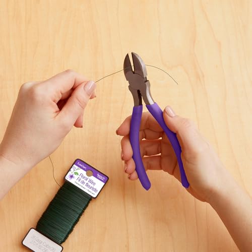 FloraCraft Floral Wire Cutter 6.5 Inch Purple - Image 4