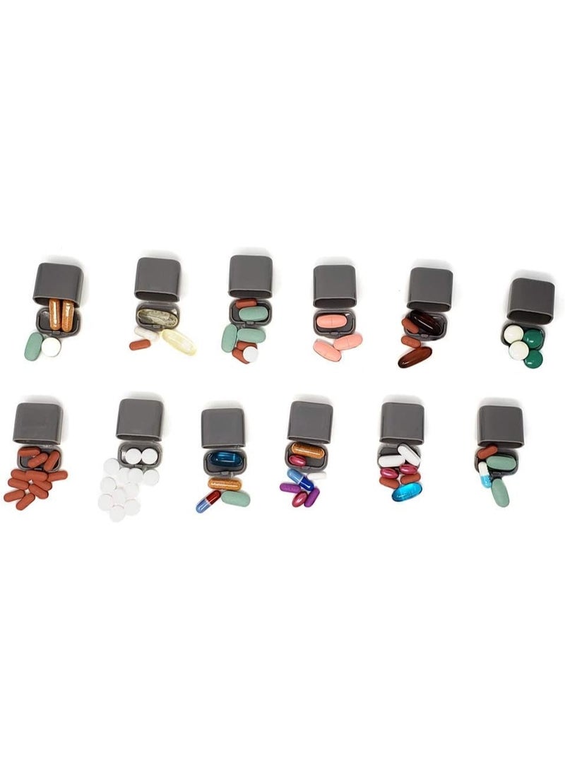 31-Day Monthly Pill Organizer Pods – Daily Numbered Medication Organizer for Pills, Vitamins & Supplements – BPA Free, Travel-Friendly Pill Box - Image 4