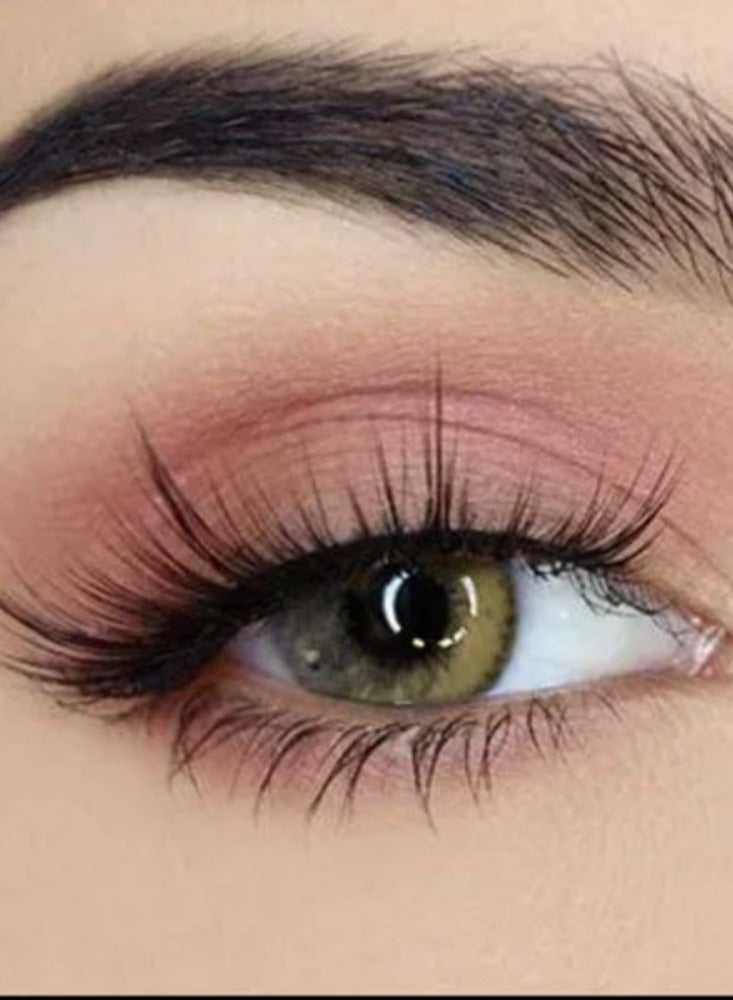 يونيبلينغ عدسات لاصقة ملونة سنوية تيرز البني - Image 1