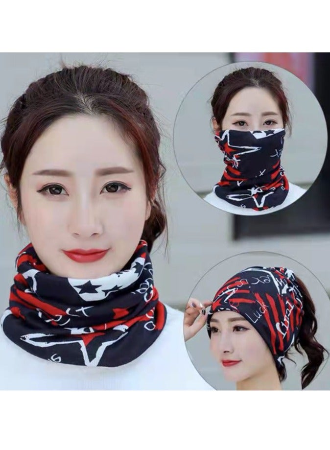 AROAQ Women Casual Beanies Hat, Autumn And Winter Comfortable Twist Hat Bib For Women, Soft Stretchy Women Knit Cap, Warm Neck Sheath Head Hat For Women Girls Teens, (Gray Cashew Nuts) - Image 2