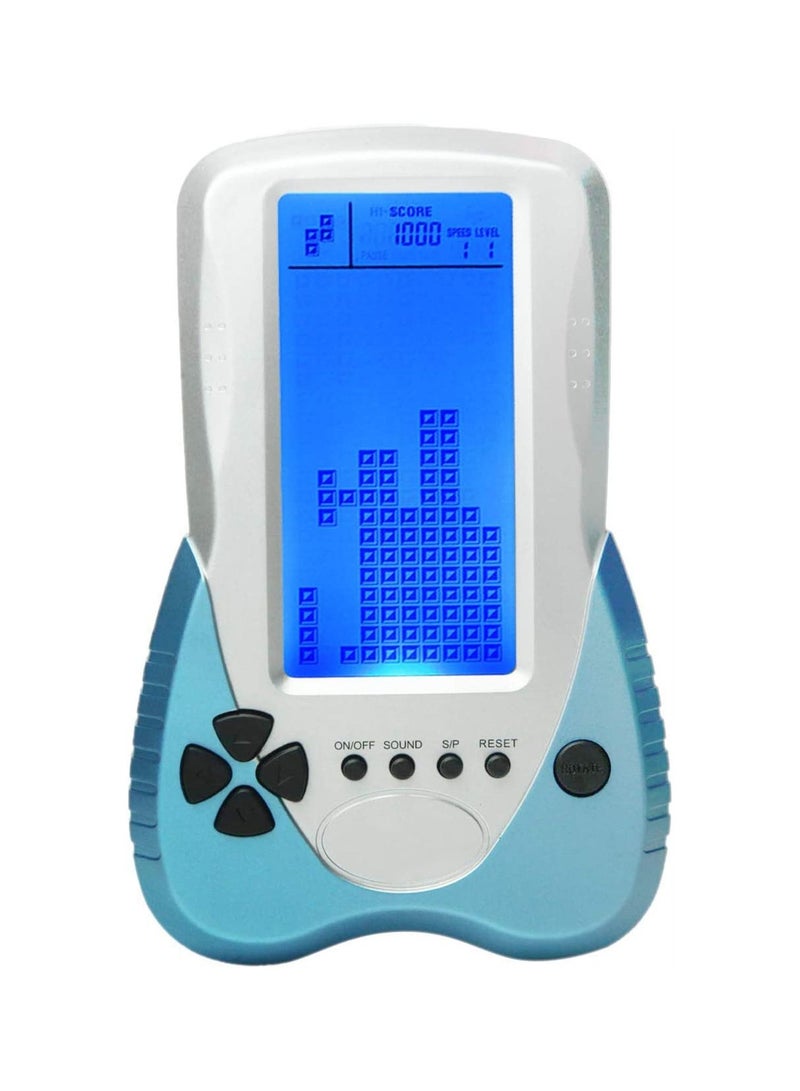 Y&D New Brick Game Console Large Screen Blue Backlight Brightness Can Be Adjusted Build in 23 Compatible with Lithium Battery and AAA Batteries can Plug Headphone  - Image 2