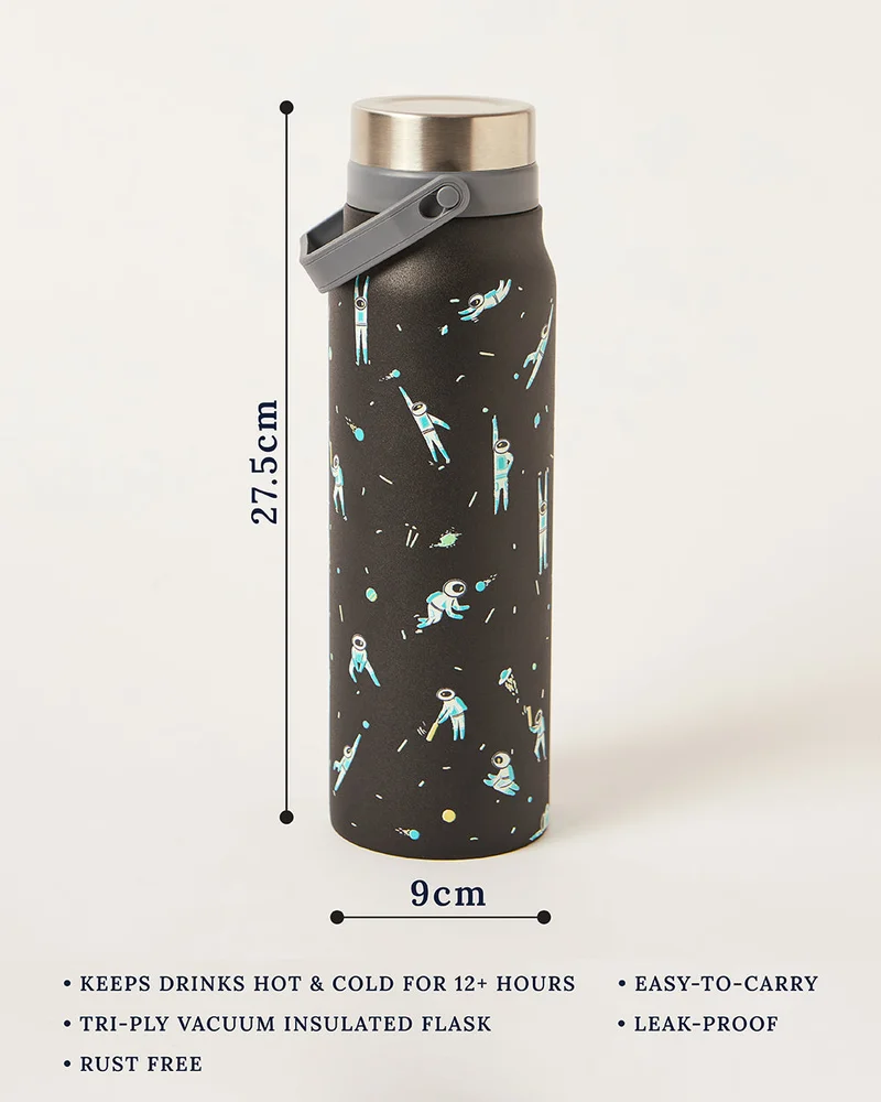 Chumbak Milky Way Thermos Bottle, 700ml