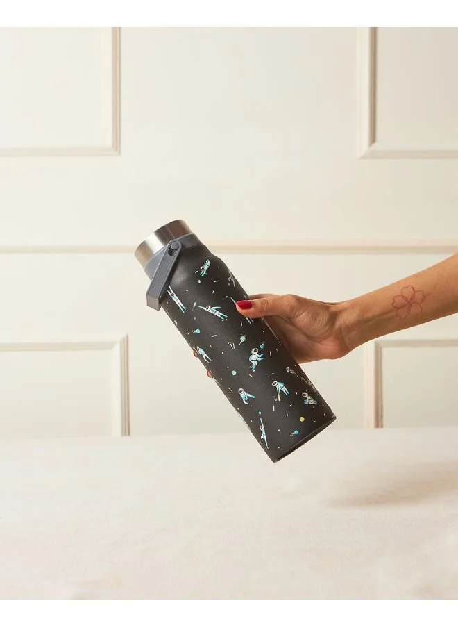 Chumbak Milky Way Thermos Bottle, 700ml