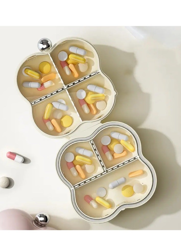 منظم ادويه 7 خانه وصغير الحجم متعدد الالوان - Image 4