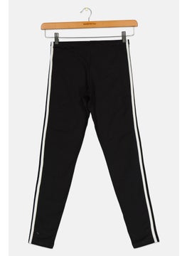 adidas Originals Kids Girl Sportswear Fit Outdoor Legginigs, Black  - Image 2