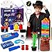 Dogern Magic Kit Magic Tricks for Kids Magic Set Includes Magic Wand Magician Costume Pretend Play with Instruction for Kid Beginners Christmas Halloween Birthday Gift Toys for Boys Girls Age 612 - Image 2