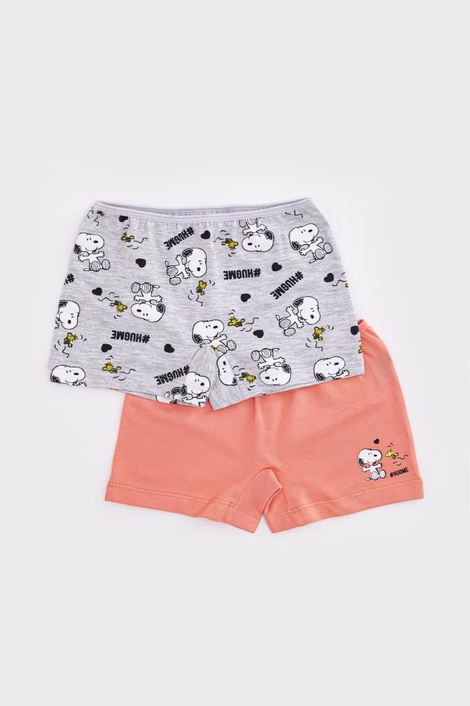 Disney Girl's Licensed 2-Piece Boxer Set - Mİ0050 - Image 1