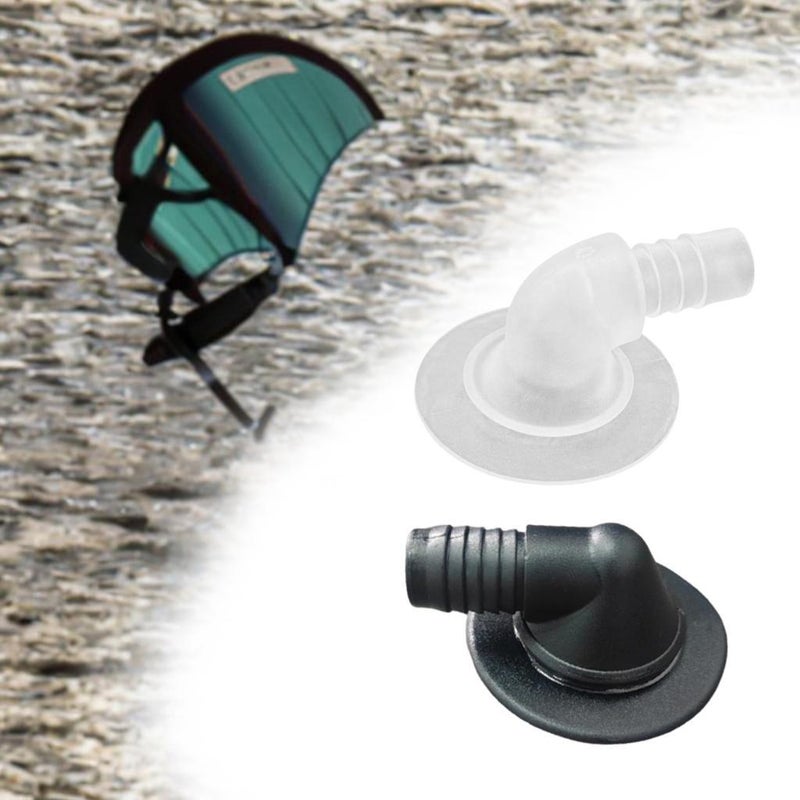 2 Pieces Inflatable Kite Inflate Valve, Kite Bladder Valve, Useful L Shaped Universal Convenient Air Inlet Inflation - Image 2